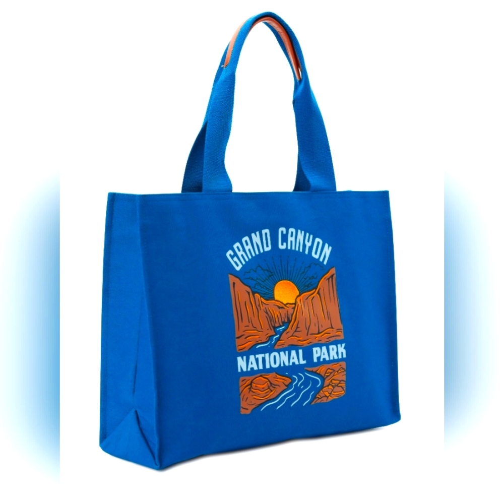 National Parks Women's Grand CanyonTote Bag Blue